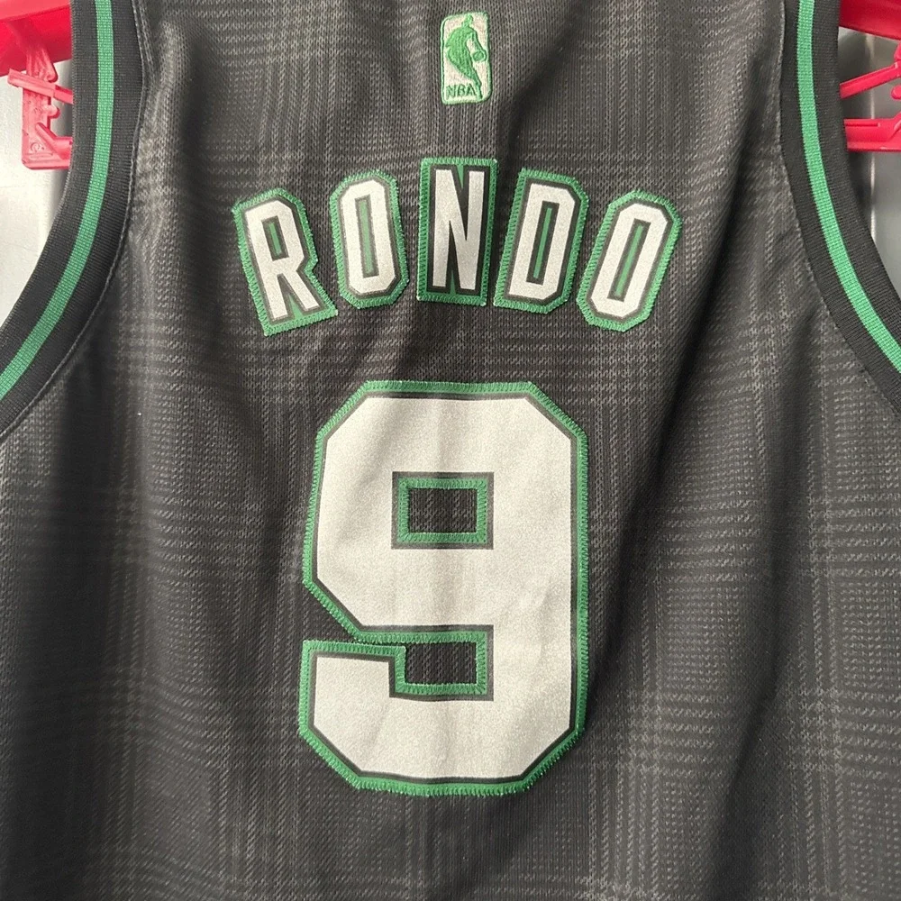 Adidas NBA Rajon Rondo #9 Boston Celtics Sewn Jersey Youth Large